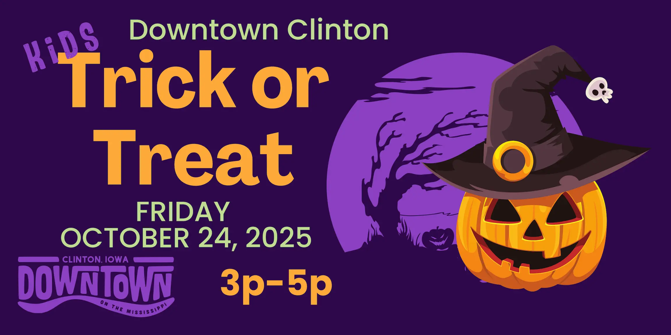 Downtown Trick or Treating | Downtown Clinton IA